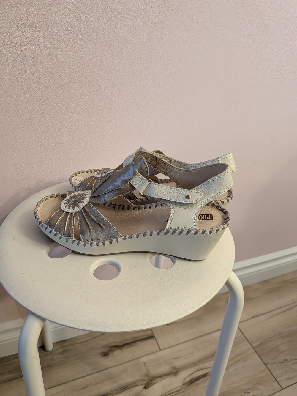 Pikolinos BRAND NEW Puerto Vallarta Open Toe Comfort Wedge Sandals - Size 37